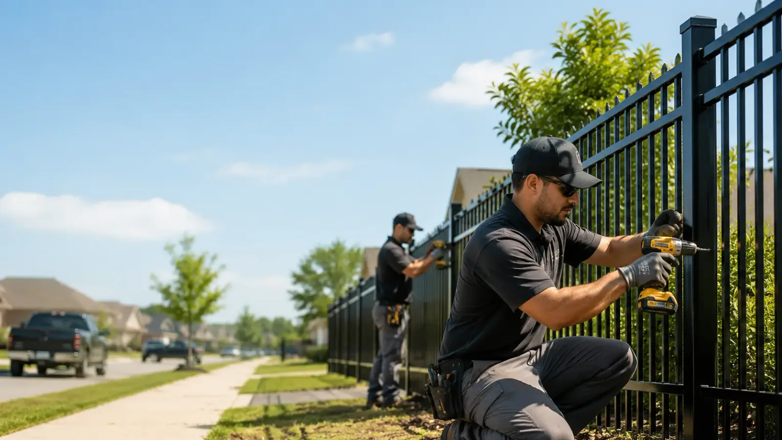 Metal Fence Installation in Hartley, TX